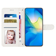 Pattintható tok a Oppo A38 4G / Oppo A18 4G, Wallet, BINFEN COLOR, bézs színű