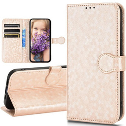 Flap tok Infinix Hot 40i, Wallet Rhombus, rózsaszín