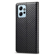 Pattintható tok a Xiaomi Redmi Note 12 4G, Carbon LC.IMEEKE, fekete