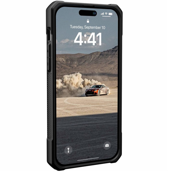 Tok Urban Armor Gear iPhone 14 Pro Max, Monarch, carbon fekete