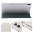 Tok Samsung Galaxy Tab S9 Ultra, Smartcase Hybrid, tolltartó résszel, sötétzöld