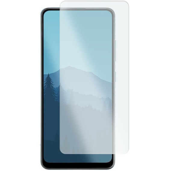 Páncélozott tok Xiaomi Redmi Note 12 4G, páncélozott Slide Ring, fekete + 9H üveg