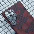 Tok Samsung Galaxy S24 Ultra hoz, Aramid Fiber MagSafe, piros