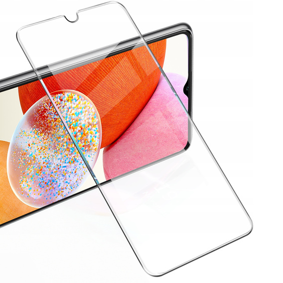 2x edzett üveg a Samsung Galaxy A14 4G/5G, ERBORD 9H Hard Glass a képernyőn