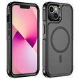 Telefontok a iPhone 14, MagForce MagSafe, fekete