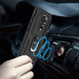 Páncélozott telefontok a Xiaomi Redmi Note 9, Nox Case Ring, fekete