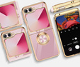 Telefontok a Samsung Galaxy Z Flip7 FE / Z Flip6, Electro Ring, lila