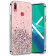 Telefontok a Huawei Y7 2019, Glittery, rózsaszín