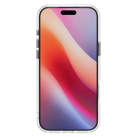 Spigen Ultra Hybrid "S" MagSafe tok iPhone 17 Pro készülékhez, átlátszó / fehér