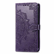 Pattintható tok a Infinix Hot 40i, Mandala, lila