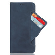 Pattintható tok a Samsung Galaxy A35 5G, Card Slot, kék