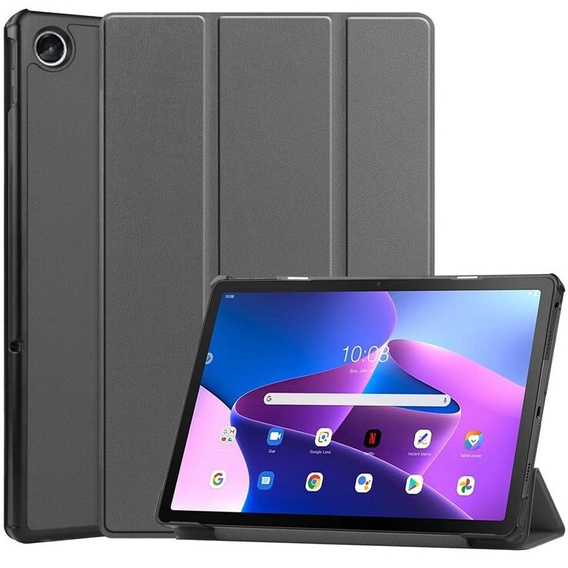 Tok Lenovo Tab M10 Plus 10.6 Gen 3 TB-125F TB-128F, Smartcase, szürke