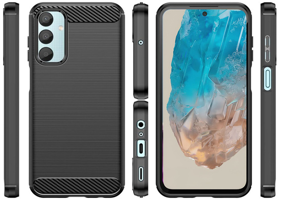 Telefontok a Samsung Galaxy M35, Carbon, fekete