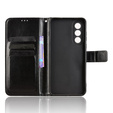Pattintható tok a OnePlus Nord 5, Crazy Horse Wallet, fekete