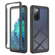 Tok Samsung Galaxy S20 FE készülékhez, Shockproof, fóliával, fekete