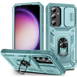 Telefontok a Samsung Galaxy S23 FE, CamShield Slide, zöld