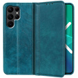 Telefontok a Samsung Galaxy S22 Ultra 5G, Wallet Litchi Leather, kék