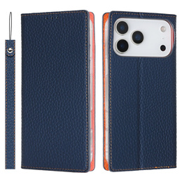 Litchi Skin Grain flip tok iPhone 17 Pro-hoz