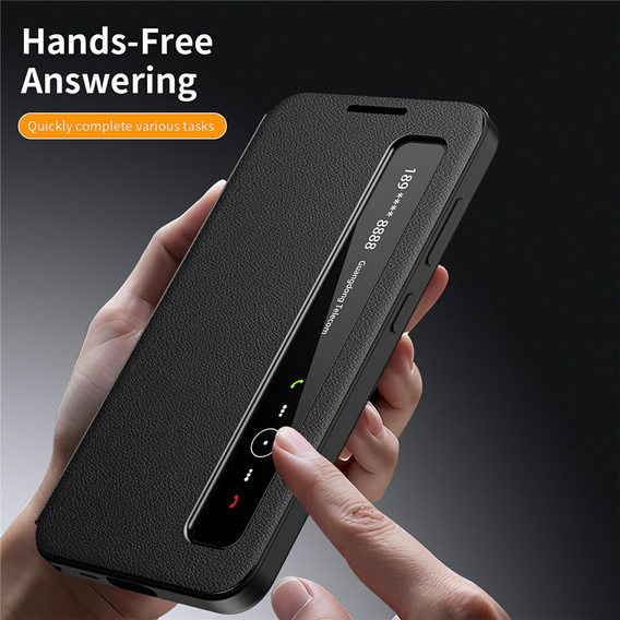 Smart View Window bőr tok Samsung Galaxy S26 Ultra készülékhez