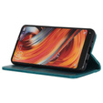 Telefontok a Samsung Galaxy A55 5G, Wallet Litchi Leather, zöld