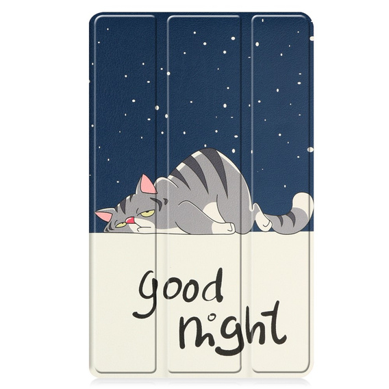 Tok Lenovo Tab M8 Gen 4 TB-300FU, Smartcase, sleeping cat