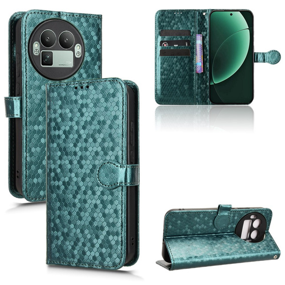 Wallet Rhombus flip tok Realme GT 8 Pro készülékhez