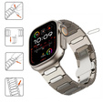 Karkötő Apple Watch 1/2/3/4/4/5/6/7/8/9/SE/ULTRA/ULTRA 2 42/44/45/45/49MM, titánium