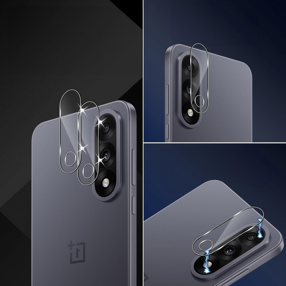 2x ERBORD kamera edzett üveg a Realme 12 Pro / 12 Pro+ készülékhez, átlátszó