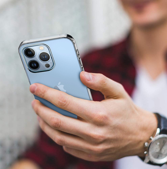 Vékony tok a iPhone 13 Pro Max, Slim, átlátszó