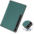 Tok Samsung Galaxy Tab S10 Ultra, Smartcase tolltartóval, zöld