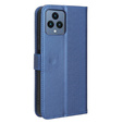 Pattintható tok a T Phone 5G, Wallet Magnet, kék