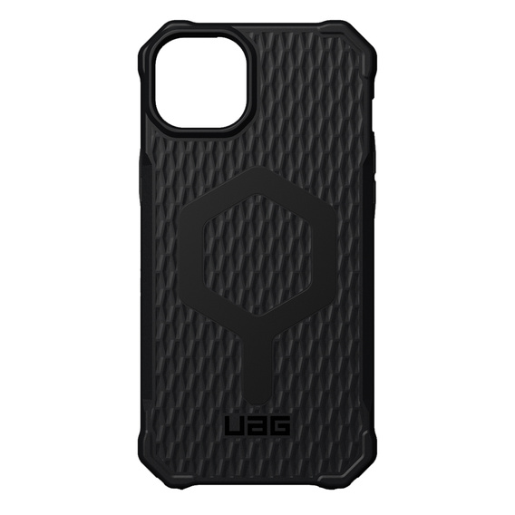 Urban Armor Gear Telefontok a iPhone 14 Plus, Essential Armor MagSafe, fekete