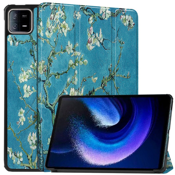 Tok Xiaomi Pad 6 / 6 Pro, Smartcase, Flowers