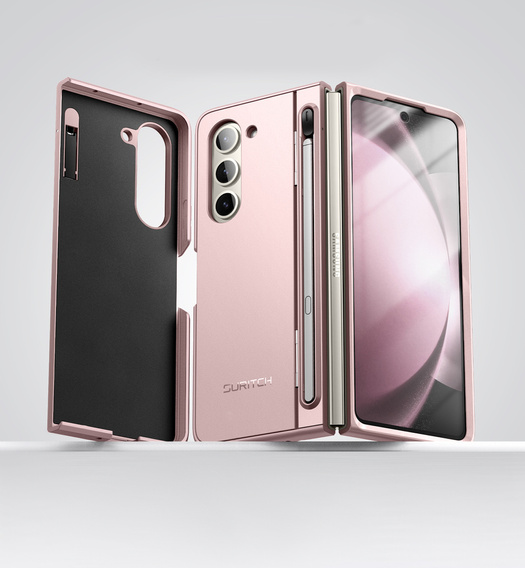 Suritch teljes testű tok állvánnyal és tolltartóval Samsung Galaxy Z Fold5 készülékhez