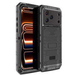 IP68 vízálló tok iPhone 17 Pro Max készülékhez, fekete