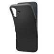 A Spigen tok iPhone 16, Liquid Air, fekete + 9H edzett üveghez