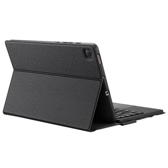 Tok + billentyűzet Samsung Galaxy Tab S6 Lite P610/P615 2020, S6 Lite 2022 10.4, Dux Ducis Magnetic, fekete