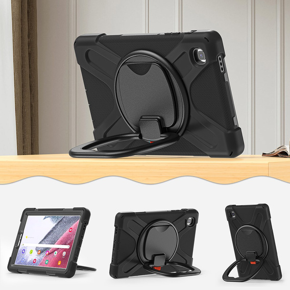 Gyerek tok Samsung Galaxy Tab A7 Lite, páncélozott, pánttal, kék