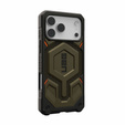 Urban Armor Gear tok iPhone 17 Pro Max, Monarch Pro Kevlar MagSafe, Kevlar Element Green, Kevlar zöld