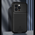 Love Mei Telefontok a iPhone 14 Pro Max, armored with glass, fekete
