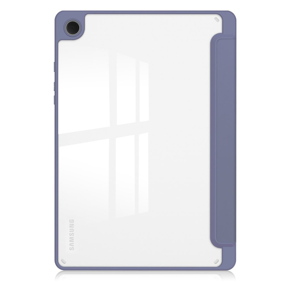Tok Samsung Galaxy Tab A9+, Smartcase Hybrid, tolltartó résszel, lila