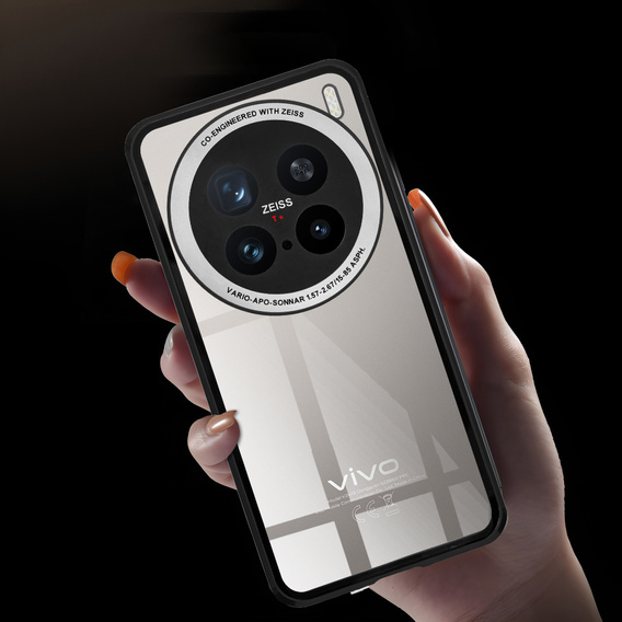 Tok Vivo X200 Pro 5G, Magnetic Dual Glass, fekete