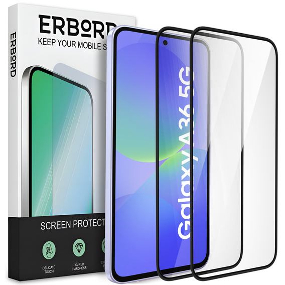2x kerámia ERBORD hibrid üveg a Samsung Galaxy A36 5G
