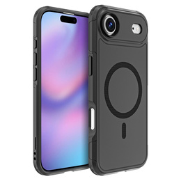 MagForce tok iPhone Air készülékhez, MagSafe-hoz, páncélozott, fekete