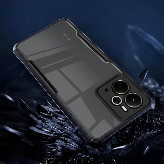 Telefontok a Realme 14 5G / Realme 14T 5G, AntiDrop Hybrid, fekete