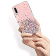 Telefontok a Samsung Galaxy A50/A50S/A30S, Glittery, rózsaszín