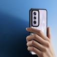 DuxDucis tok Oppo Reno 12 Pro, Aimo case, átlátszó / fekete