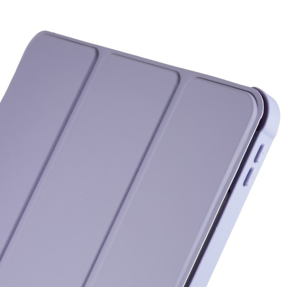 Tok iPad Pro 11 2022 / 2021 / 2020 / 2018, Smartcase Hybrid, tolltartó résszel, lila