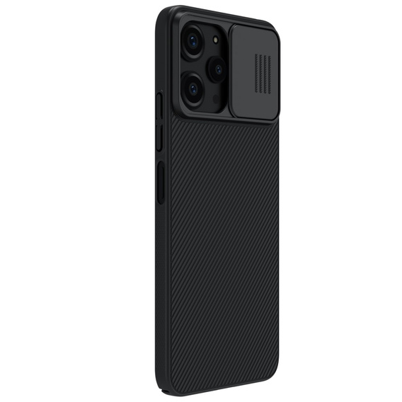 Tok Xiaomi Redmi 12 4G, páncélozott Nillkin, CamShield Pro, fekete
