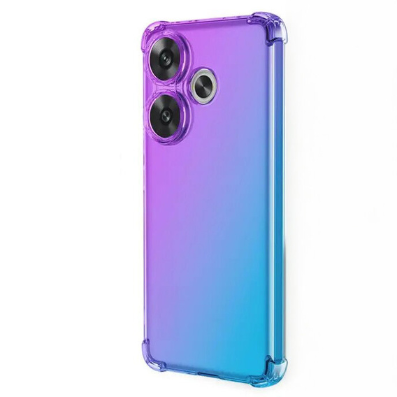 Tok Xiaomi Poco F6, Gradient Dropproof, Lila / kék
